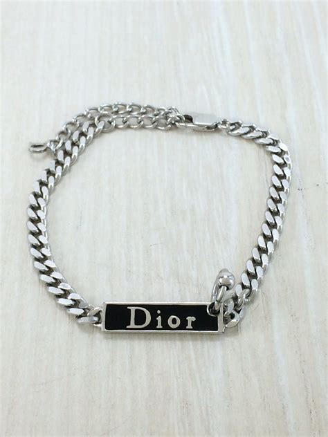 dior cuban bracelet|Dior pink bracelet.